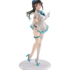 WAVE Avian Romance Pink Label Ponytail Girl Qipao 1/6 Figure JAPAN OFFICIAL