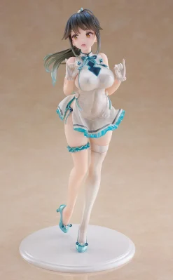 WAVE Avian Romance Pink Label Ponytail Girl Qipao 1/6 Figure JAPAN OFFICIAL