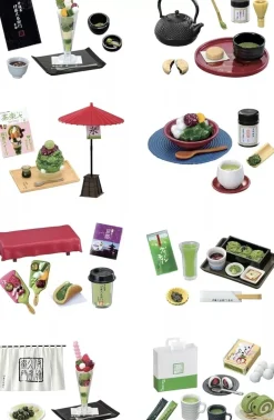 Welcome to the World of Tea Kyoto Ujicha Itohkyuemon All 8 types Figure JAPAN