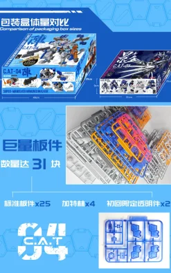 XIAOT x IRON ROARS C.A.T-04 Zhen 1/60 Plastic Model Kit JAPAN OFFICIAL