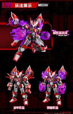 XM Saint Machine Gaia 1/10 Model Kit JAPAN OFFICIAL