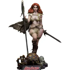 X-PLUS Hyborian Age Red Sonja 1/8 Model Kit JAPAN OFFICIAL