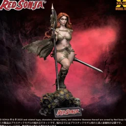 X-PLUS Hyborian Age Red Sonja 1/8 Model Kit JAPAN OFFICIAL