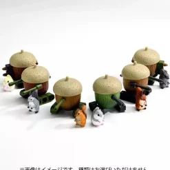 Yell Donguri Tank Figure Set of 6 Capsule Toy JAPAN OFFICIAL