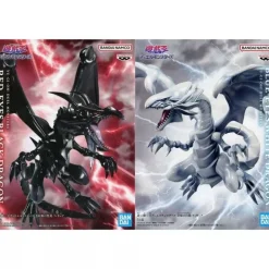 Yu-Gi-Oh Duel Monsters Blue Eyes White Dragon Red Eyes Black Dragon Figure 2 Set